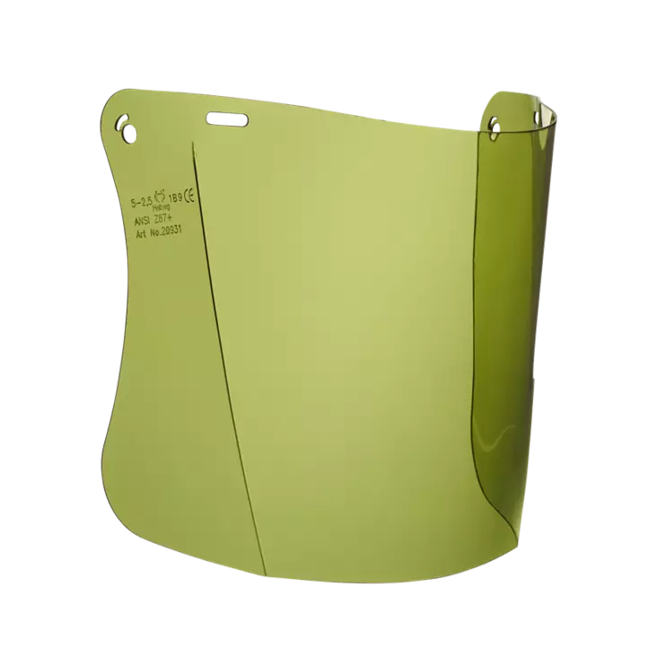 Hellberg Safe polykarbonaattivisiiri, vihreä shade 2 - Muut silmien ja kasvojen suojaimet - 20931-001 - 1