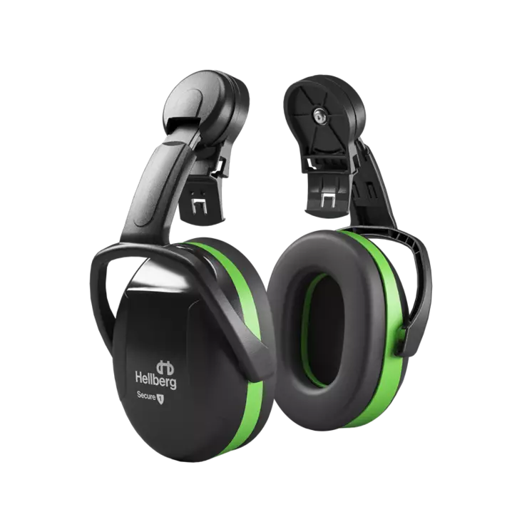 Hellberg Secure 1 kuulonsuojaimet kypäräkiinnitys, SNR 25dB - Passiiviset kuulonsuojaimet - 42001-001 - 1