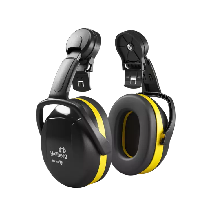 Hellberg Secure 2 kuulonsuojaimet kypäräkiinnitys, SNR 29dB - Passiiviset kuulonsuojaimet - 42002-001 - 1