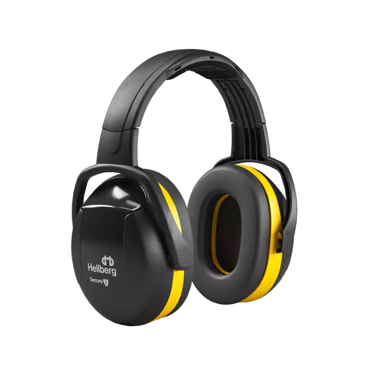 Hellberg Secure 2 kuulonsuojaimet päälakisanka, SNR 30dB - Passiiviset kuulonsuojaimet - 41002-001 - 1