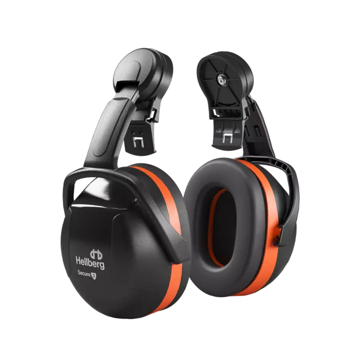 Hellberg Secure 3 kuulonsuojaimet kypäräkiinnitys, SNR 31dB - Passiiviset kuulonsuojaimet - 42003-001 - 1
