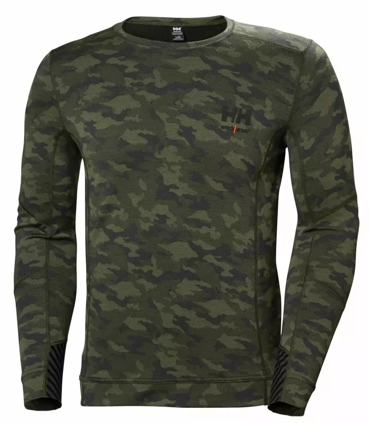 Helly Hansen HH Lifa Merino Crewneck, Camo - Helly Hansen Asusteet ja Tarvikkeet - 75106-481 - 1