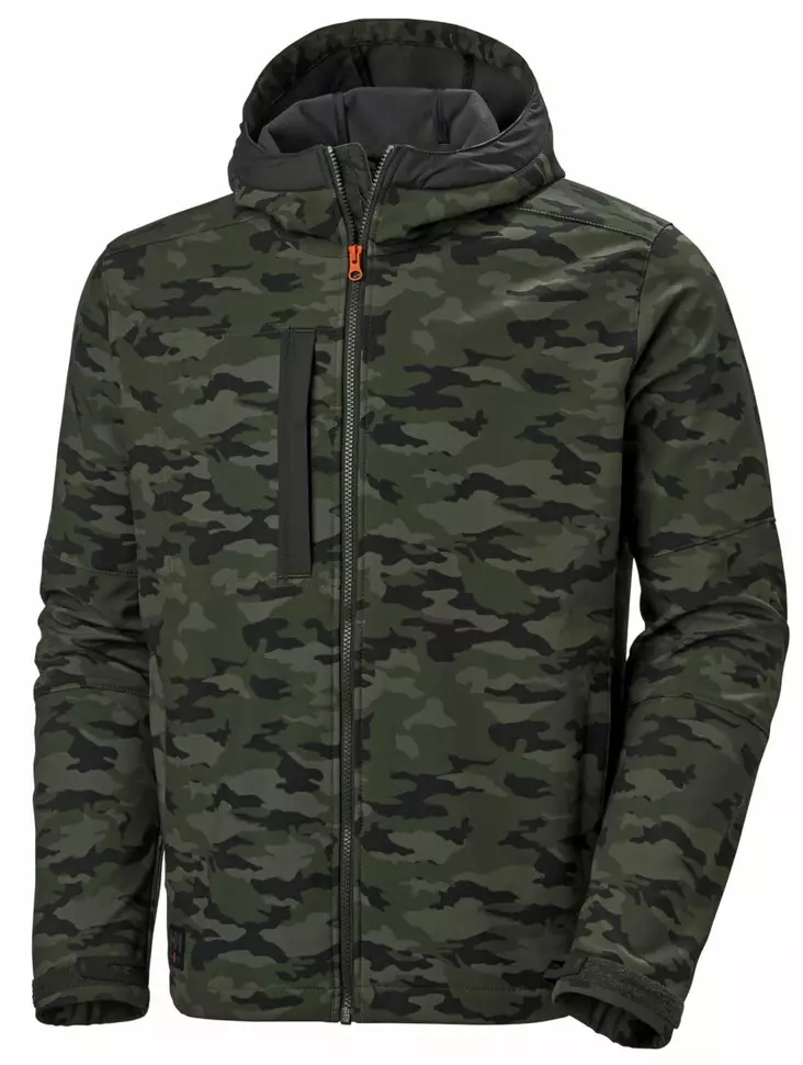 Helly Hansen Kensington Hooded Softshell, Camo - Helly Hansen Työtakit - 74230-481 - 1