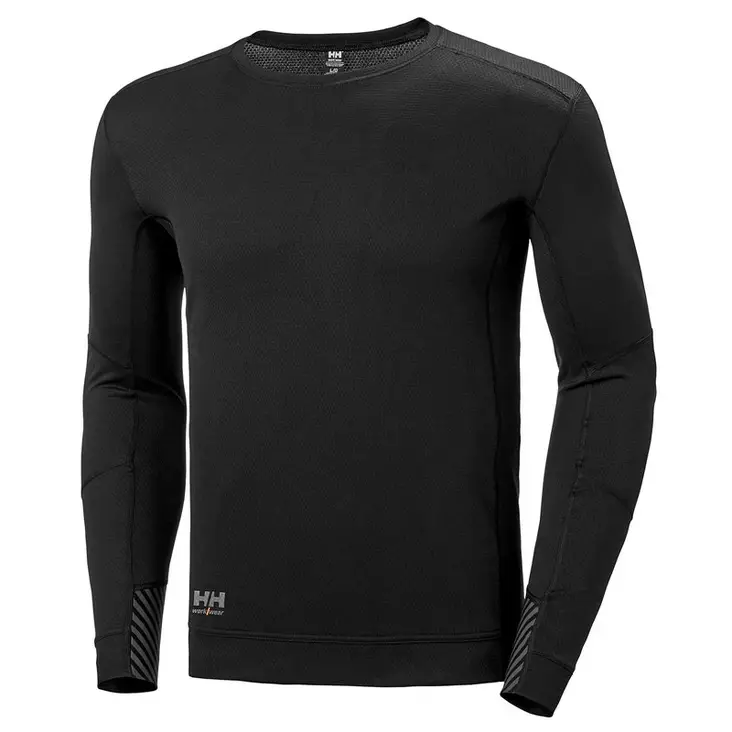 Helly Hansen Lifa Active Crewneck, 991 Black - Helly Hansen Asusteet ja Tarvikkeet - 75117-991 - 1
