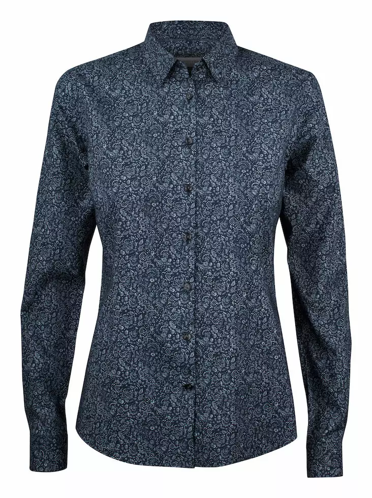 JHF Indigo Bow 37 Woman, navy floral - J.Harvest & Frost Vaatteet - 2903703-601 - 1