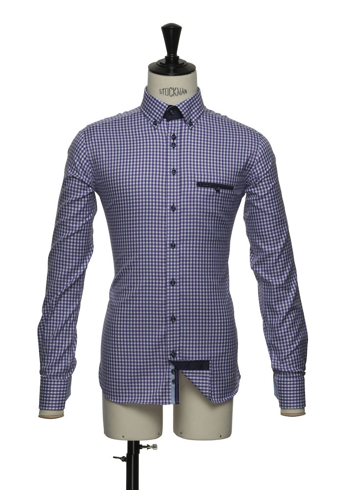 JHF Purple Bow 41 Regular, Lila / ruudullinen - J.Harvest & Frost Vaatteet - 2904101-801 - 1