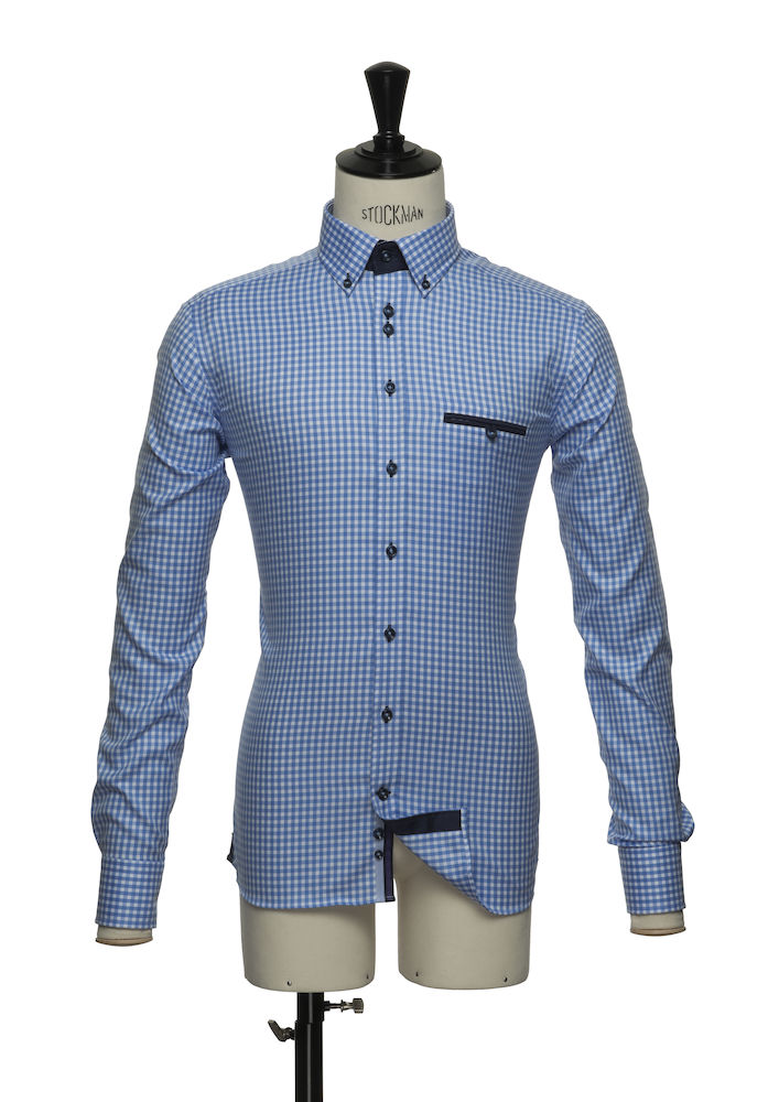 JHF Purple Bow 41 Regular, V.sininen / ruudullinen - J.Harvest & Frost Vaatteet - 2904101-501 - 1