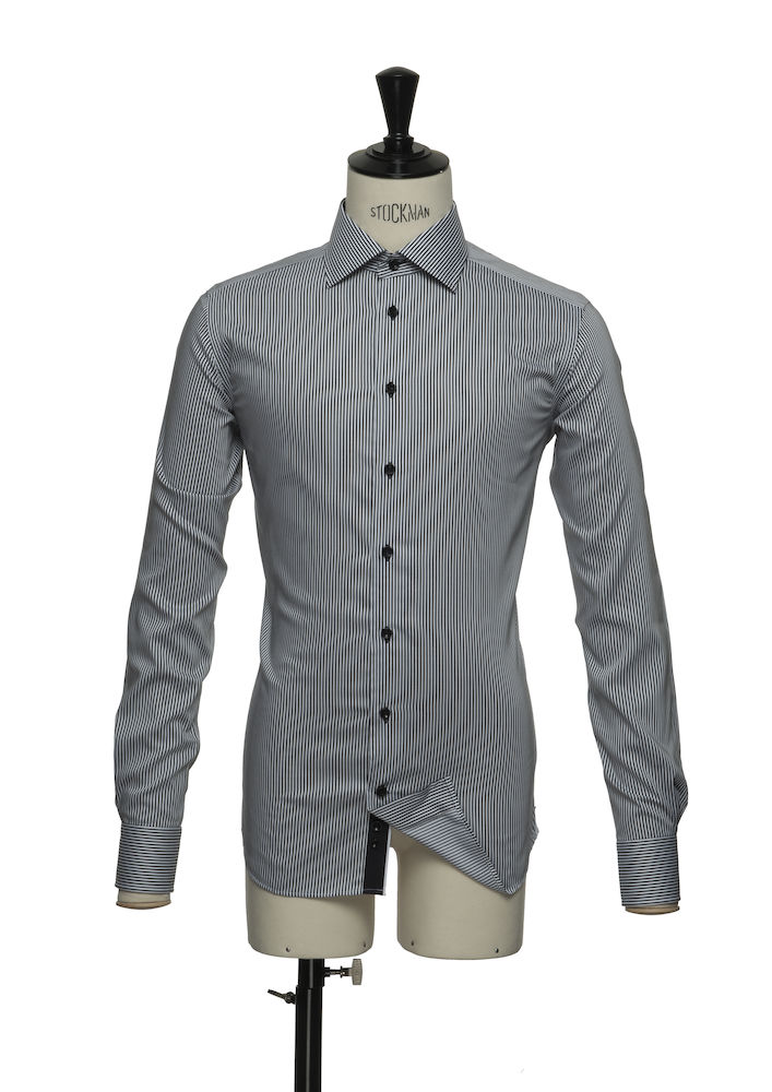 JHF Red Bow 22 Slim, Musta / raidallinen - J.Harvest & Frost Vaatteet - 2902202-901 - 1