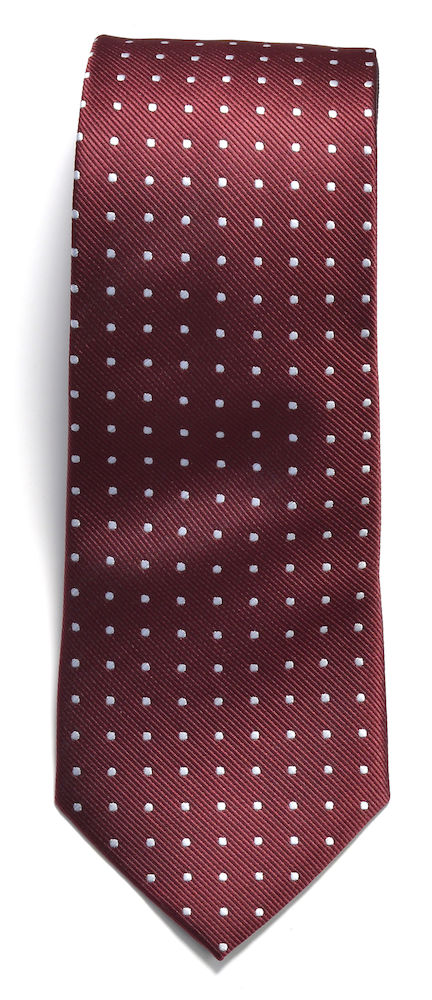 JHF Tie Dotted, Viininp. / Valkoinen - J.Harvest & Frost Vaatteet - 2910100-301 - 1