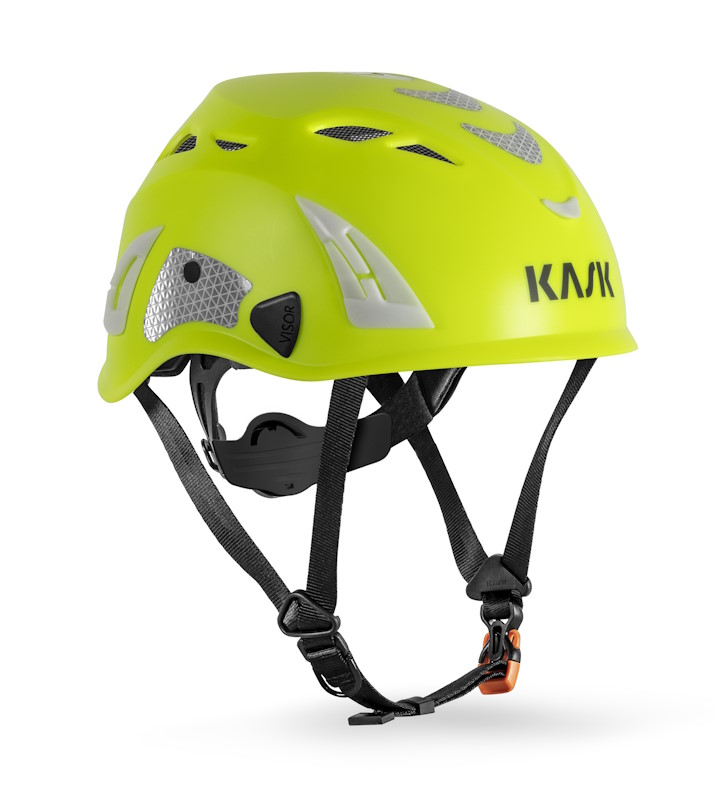 Kask Superplasma AQ HI VIZ keltainen fluor työkypärä tuulettuva - Suojakypärät - WHE00105-221 - 1