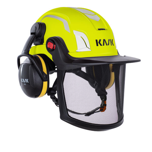 Kask Zenith X Combo työkypärä keltainen fluor - Suojakypärät - WHE00077-221 - 1