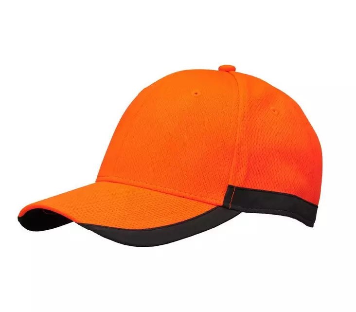 MPH Pro Sport lippalakki, Neonoranssi-Musta - Kaikki Profiilivaatemerkit - 10016-41-REF01 - 1