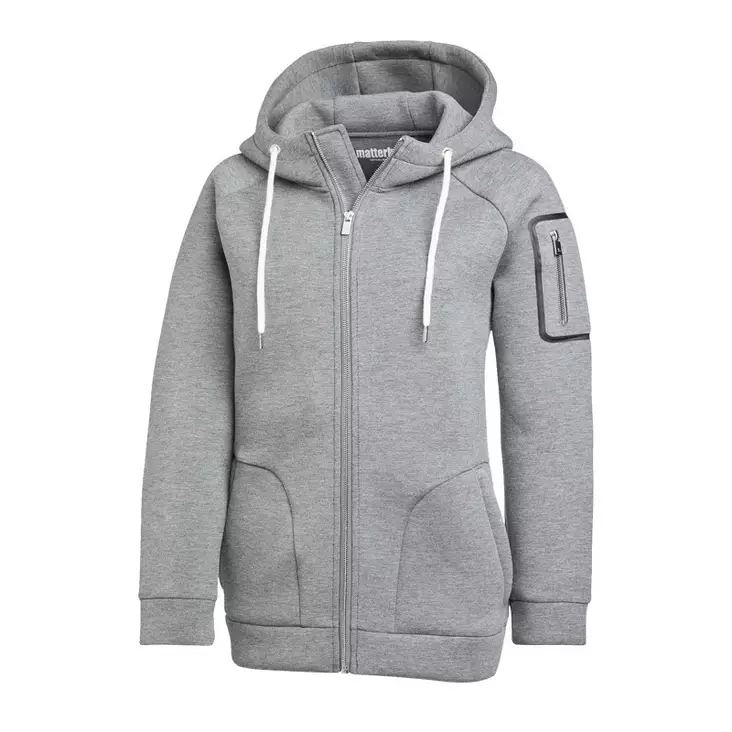Matterhorn Paccard Hoodie w, Grey melange - Matterhorn Vaatteet - 1000817-041 - 1