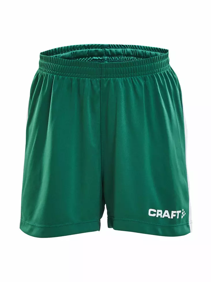 PROGRESS Short Contrast JR, TEAM GREEN/WHITE - Craft Vaatteet - 1905587-1651 - 1