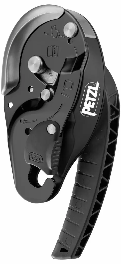 Petzl I'D S DESCENDER BLACK - Petzl putoamissuojaimet - D020AA01 - 1