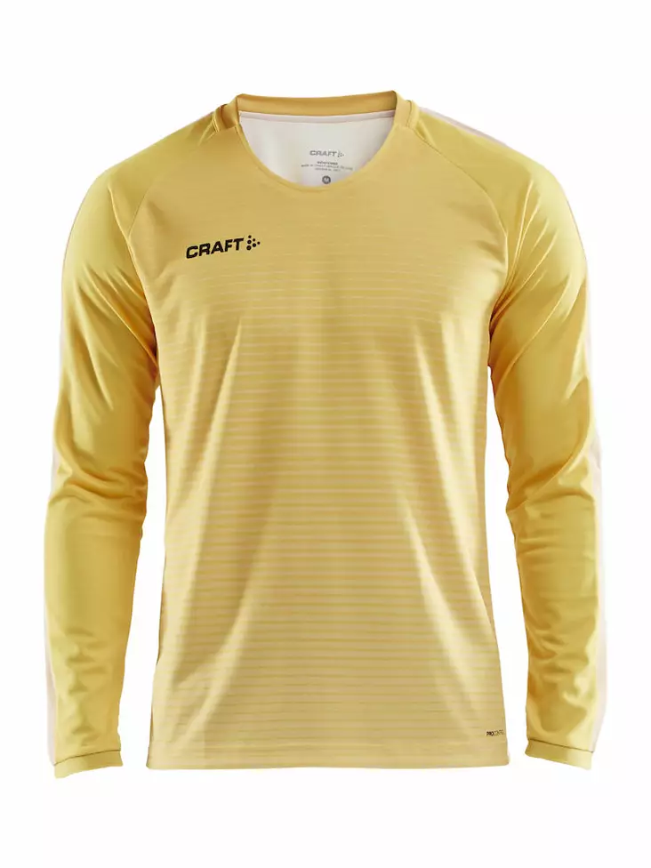 Pro Control Stripe Jersey LS M, Sweden Yellow/Flumino - Craft Vaatteet - 1906849-552851 - 1