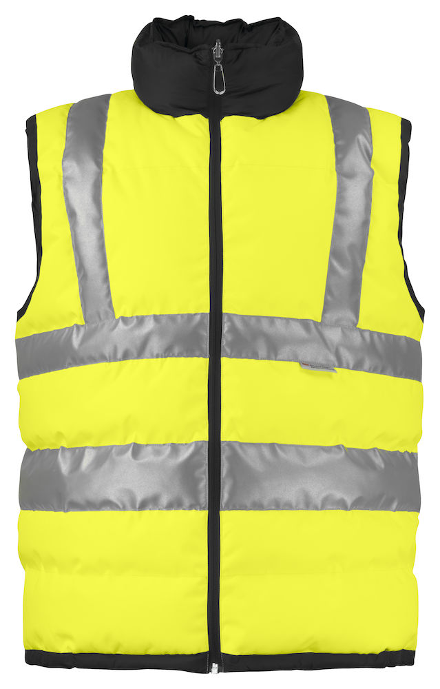 ProJob 6708 Toppaliivi EN ISO 20471 LK2, Keltainen/ Musta - Projob Huomioliivit - 646708-11 - 1