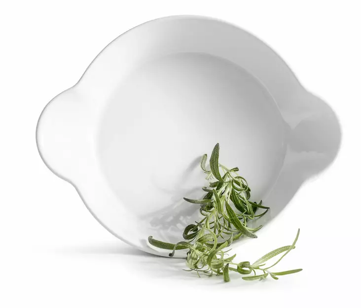 Sagaform Piccadilly pyöreä uuninkestävä vuoka, valkoinen - Koti ja Keittiö - 5017741 - 1