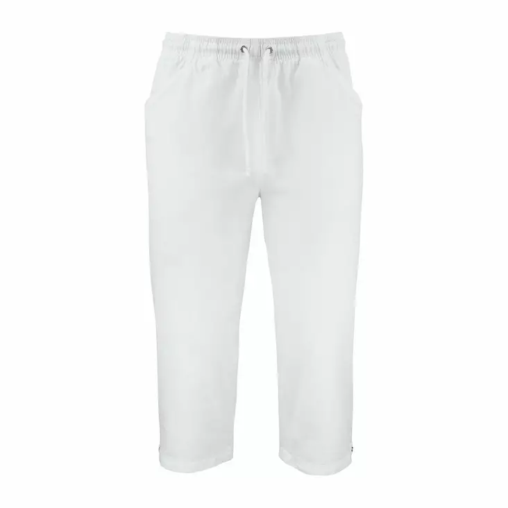 Smila 77873 Cid trs capri, white - Smila Työvaatteet - 77873-01 - 1