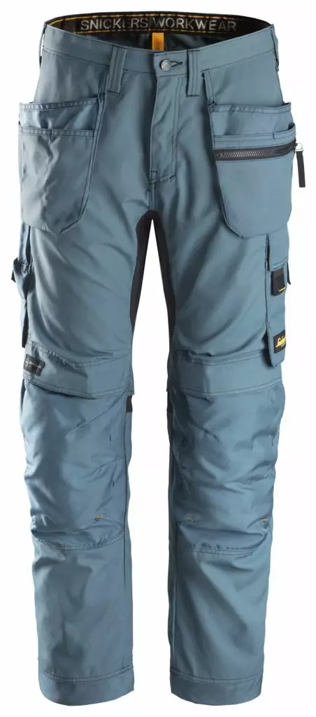 Snickers 6200 AllroundWork+, työhousut riipputaskuilla, 5151 Petrooli - Snickers Työhousut - 62005151 - 1