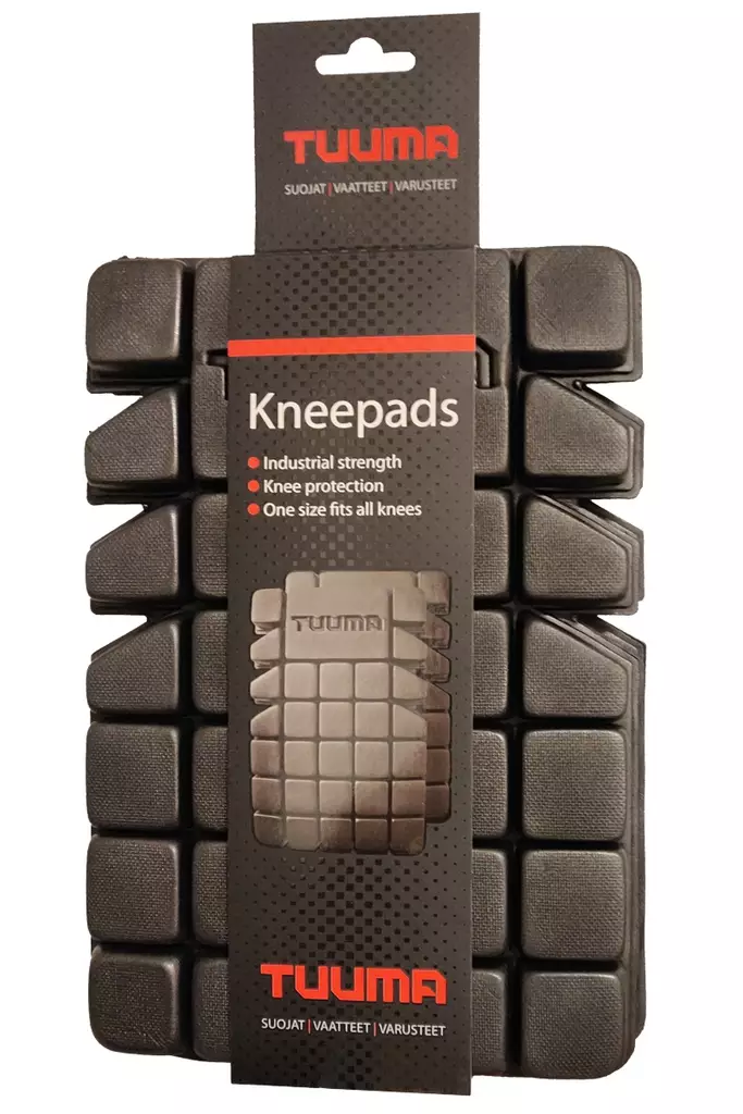 Tuuma Mukava Polvisuojat, Musta - Tuuma Työvaatteet - TU-PS1 - 1