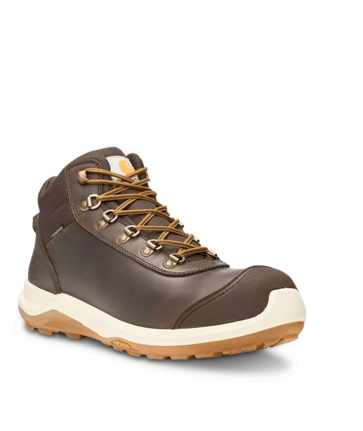 Carhartt Wylie Rugged Flex Waterproof S3 Safety Boot, Dark Brown - Kaikki Turvakenkämerkit - F705159-201 - 1
