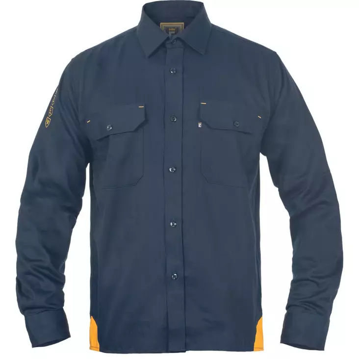 Cerva MULTINORM NUT FR Shirt LS, Navy - Kaikki Palosuojatut työvaatemerkit - 0307005241 - 1