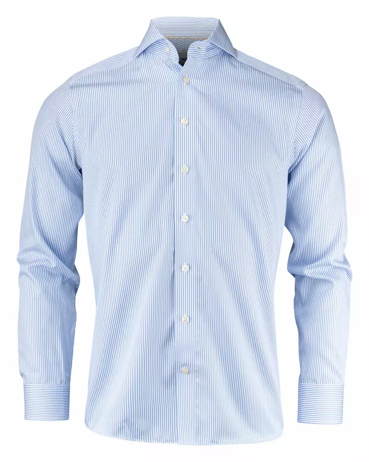 J.Harvest & Frost YB50 Twill Regular, vaaleansininen / valkoinen, raidallinen - J.Harvest & Frost Vaatteet - 2905001-501 - 1