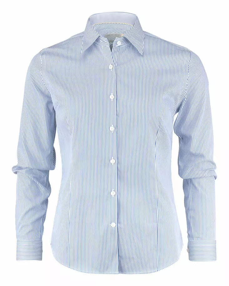 J.Harvest & Frost YB50 Twill Woman, vaaleansininen / valkoinen, raidallinen - J.Harvest & Frost Vaatteet - 2905003-501 - 1