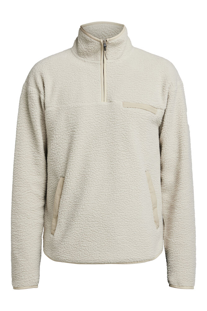 Tenson Yoke Fleece Half Zip Men, Sand - Tenson Vaatteet - 465017646-711 - 1
