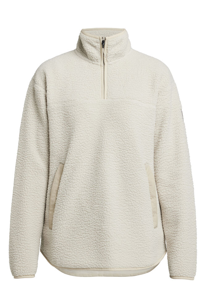 Tenson Yoke Fleece Half Zip Woman, Sand - Tenson Vaatteet - 465017645-711 - 1