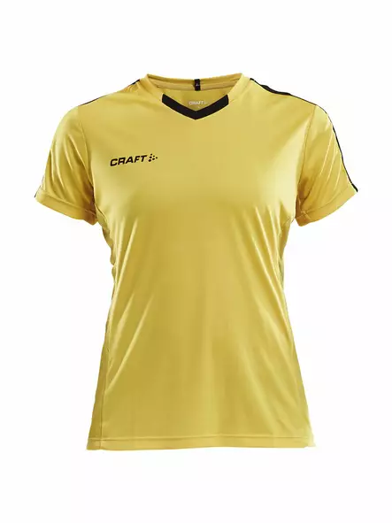 PROGRESS Jersey Contrast WMN, SWEDEN YELLOW/BLACK - Craft Vaatteet - 1905567-1552 - 1