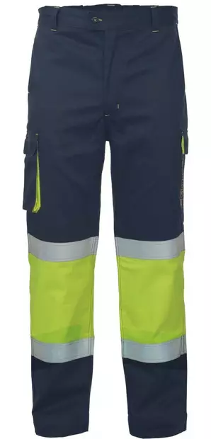 Cerva MULTINORM STRIP FR HV Pants, Yellow/Navy - Kaikki Palosuojatut työvaatemerkit - 0352010272 - 1