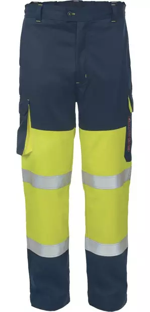 Cerva MULTINORM TAP PM HV Pants, Yellow/Navy - Kaikki Palosuojatut työvaatemerkit - 0352010372 - 1