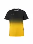 Craft Evolve 2.0 Structured Graphic Jersey W, Black/Sweden Yellow - Craft Vaatteet - 1915639-999552 - 1