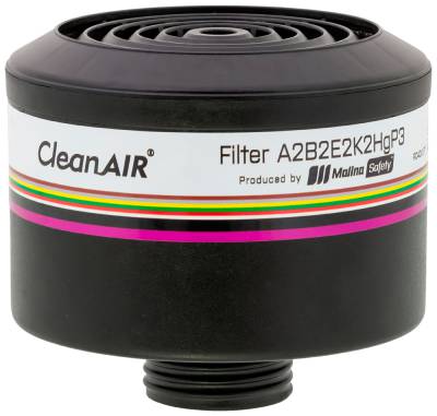 CleanAIR Yhdistelmäsuodatin ABEK2Hg P3 - Clean Air hengityksensuojaimet - 805300672 - 1