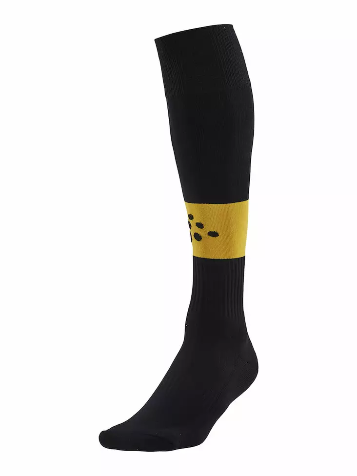 Craft SQUAD Sock Contrast, BLACK/SWEDEN YELLOW - Craft Vaatteet - 1905581-9552 - 1