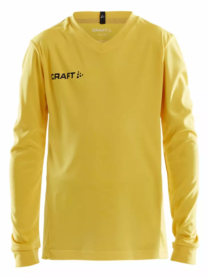 Craft Squad Jersey Solid LS Jr, Sweden Yellow - Craft Vaatteet - 1906886-1552 - 1