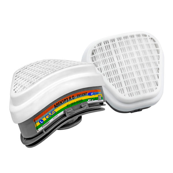 GVS Elipse ABEK1P3 RD suodat.pari - GVS hengityksensuojaimet - GVS-SPR492 - 1