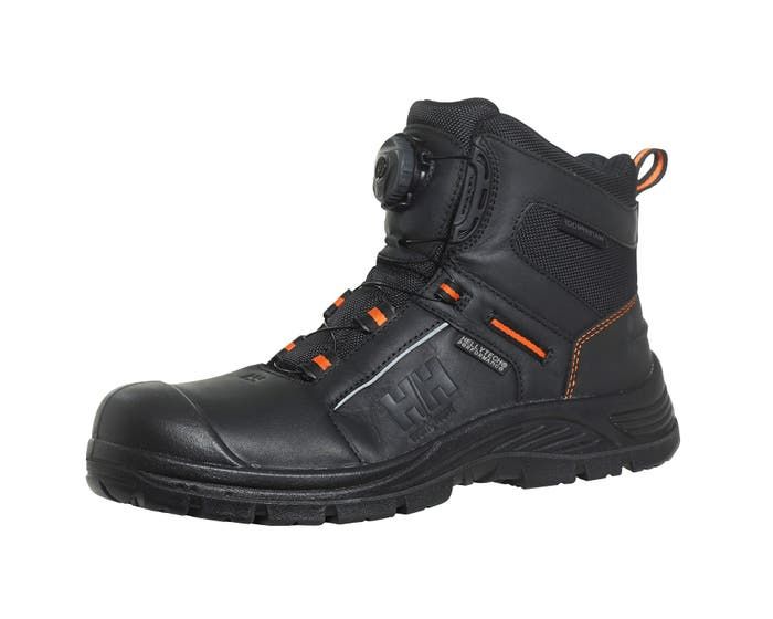 Helly Hansen Alna Boa Mid HT WW, Musta/Oranssi - Helly Hansen Turvakengät - 78259-992 - 1