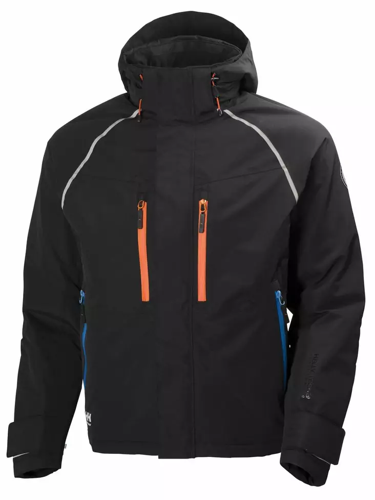 Helly Hansen Arctic Jacket, Musta/Oranssi - Helly Hansen Työtakit - 71335-992 - 1