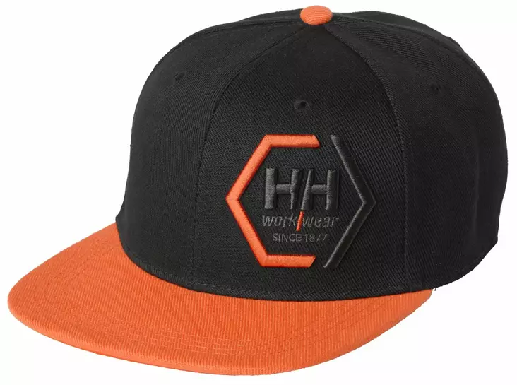 Helly Hansen Kensington Flat Brim, Musta/Oranssi - Helly Hansen Asusteet ja Tarvikkeet - 79806-992 - 1