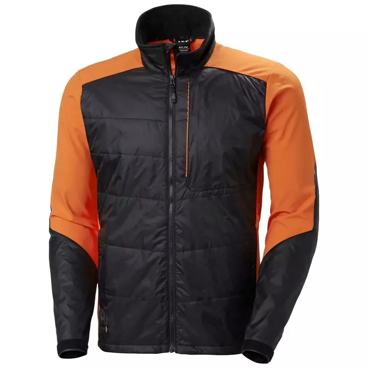Helly Hansen Kensington Insulated Jacket, 992 Black/dark Orange - Helly Hansen Työtakit - 73233-992 - 1