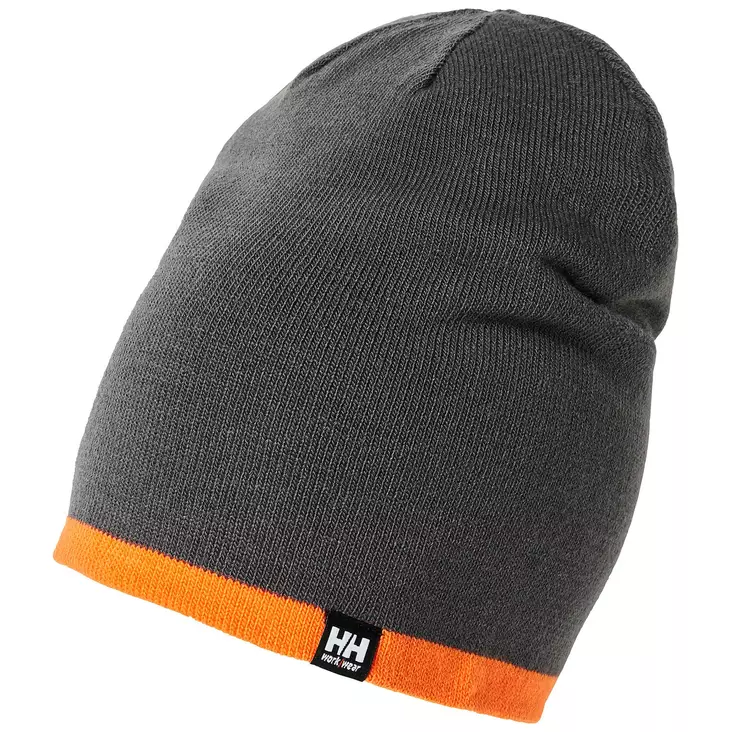 Helly Hansen Manchester Beanie, 972 Dark Grey/Orange - Helly Hansen Asusteet ja Tarvikkeet - 79883-972 - 1