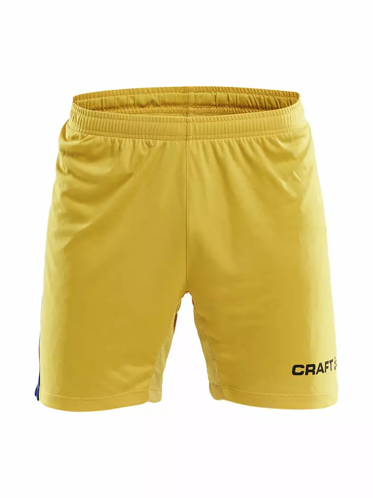 PROGRESS Short Contrast Men, SWE YELLOW/CLUB COBOLT - Craft Vaatteet - 1905573-3552 - 1