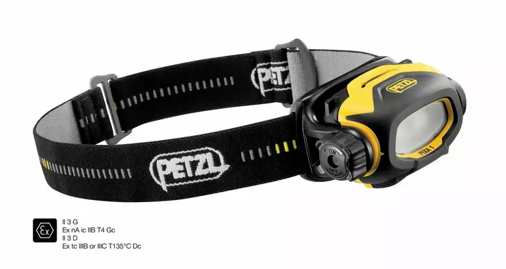 Petzl PIXA 1 ATEX Otsalamppu, 60 lm - Otsalamput - E78AHB-2 - 1