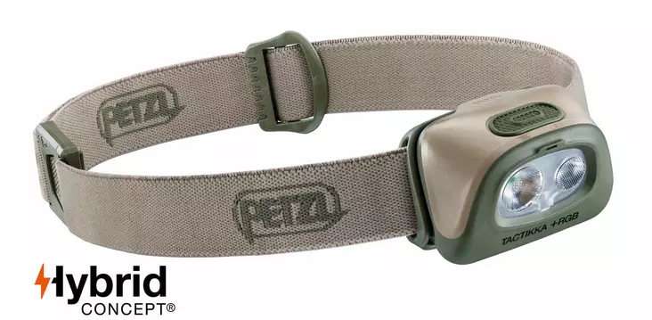 Petzl TACTIKKA+RGB HEADLAMP DESERT - Otsalamput - E089FA02 - 1