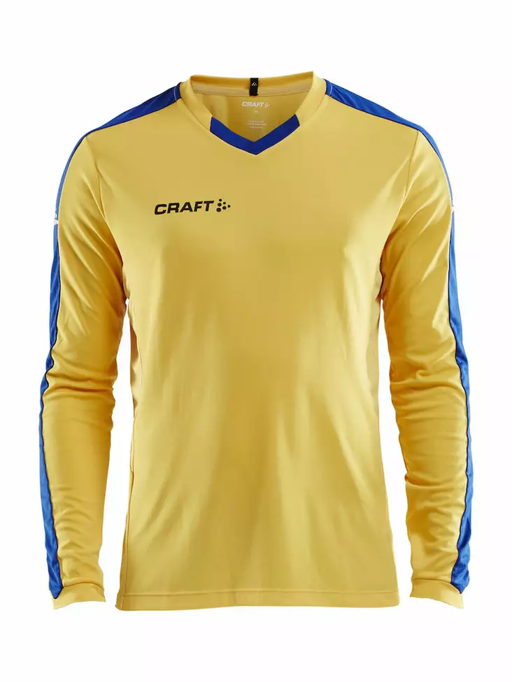 Progress Jersey Contrast LS M, Sweden Yellow/Club Cobolt - Craft Vaatteet - 1906887-3552 - 1