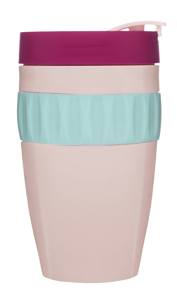 Sagaform To Go muki, pinkki - Koti ja Keittiö - 5017242 - 1