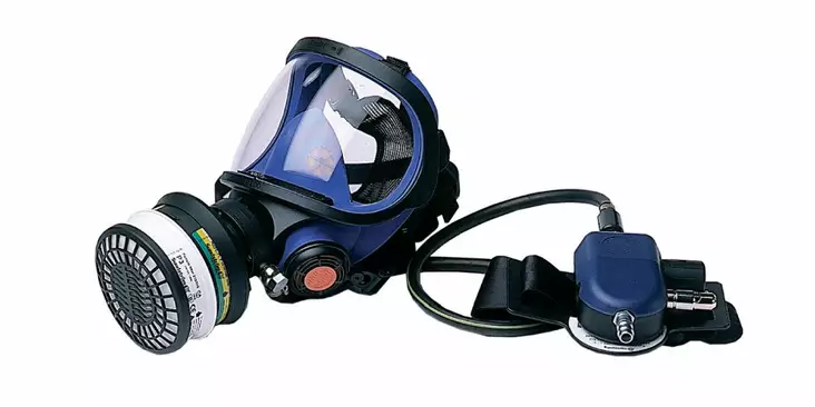 Sundström SR 200 Airline suodatinvarmistuksella Paineilmakokonaamari - Sundström hengityksensuojaimet - H03-1012 - 1